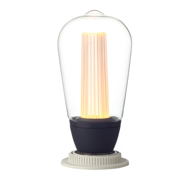 Ampoule LED design à filament, culot E27, 500Lm = 45W, lumière ambiante réglable (blanc chaud à blanc froid), parfaite pour ambiance moderne, marque LEXMAN