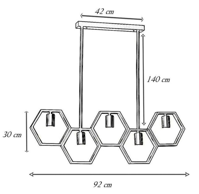 lampe de plafond à suspension design triangulaire LED E27, style moderne et épuré, idéale pour salon ou bureau, 230V.