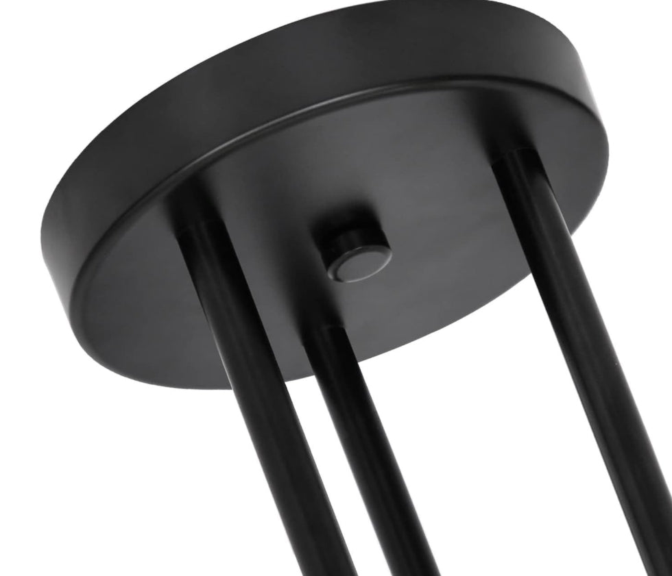 Plafonnier Industriel Vintage 6 Ampoules – Luminaire E27 Rétro pour Salon, Salle à Manger, Couloir, Restaurant, Hôtel, Café**